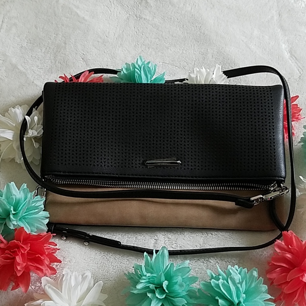 Versatile crossbody bag/ clutch.